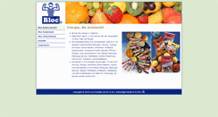 Desktop Screenshot of bloc-traubenzucker.de